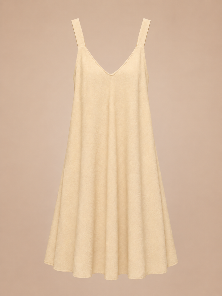 Midnight Elegance – Maxikleid mit Golddetails