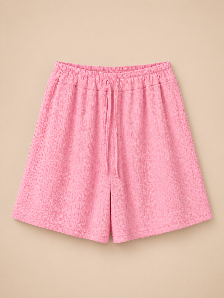 Shorts in Kreppoptik
