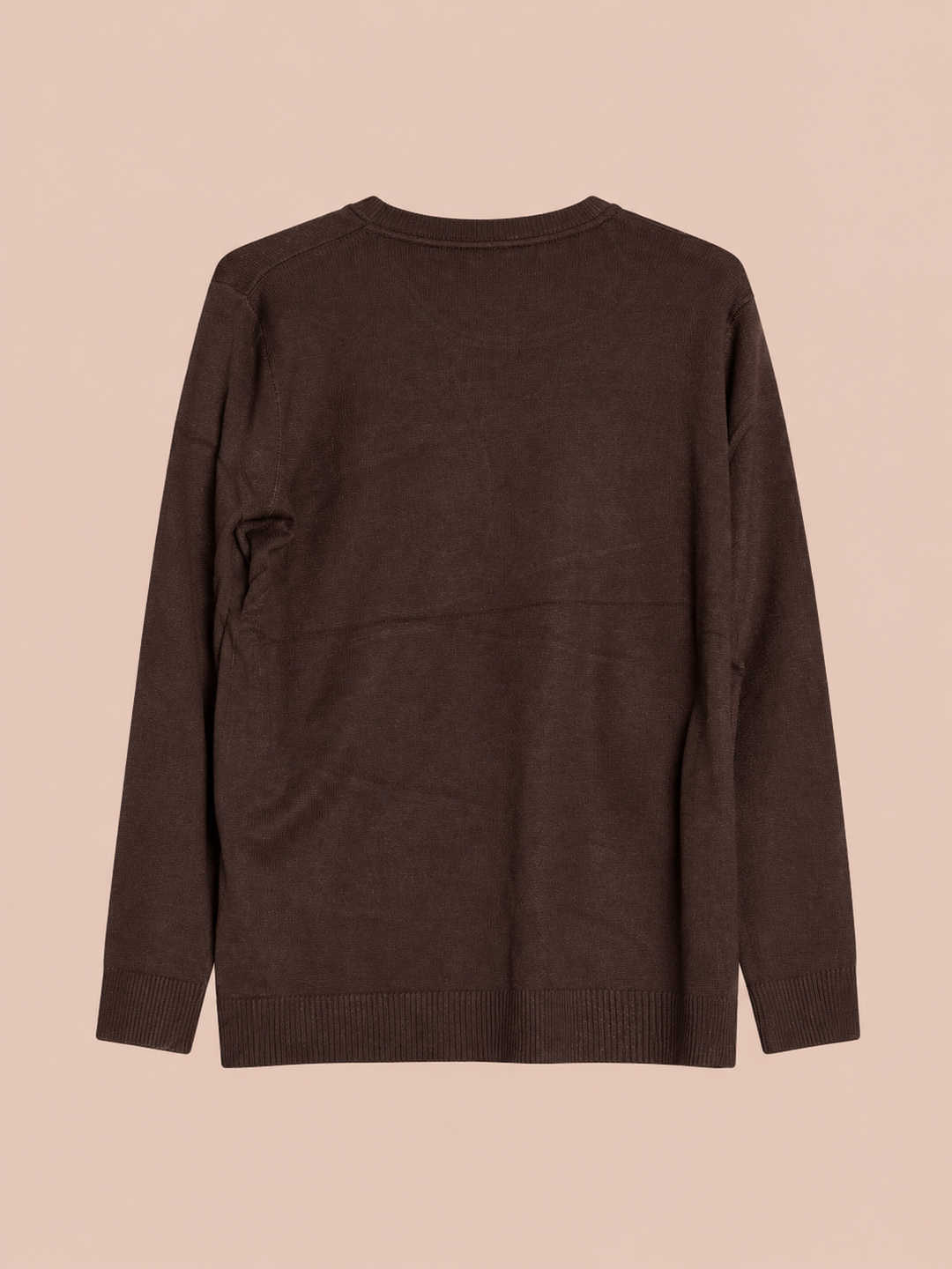 Pullover Basic - Braun