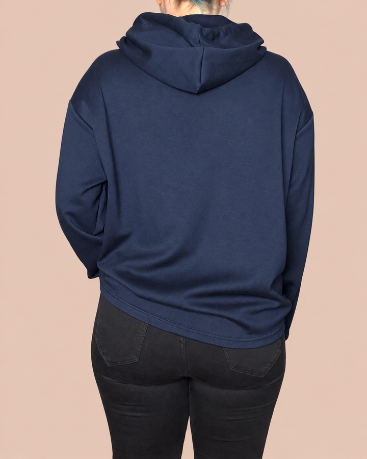 Hoodie "Moin" - Dunkelblau