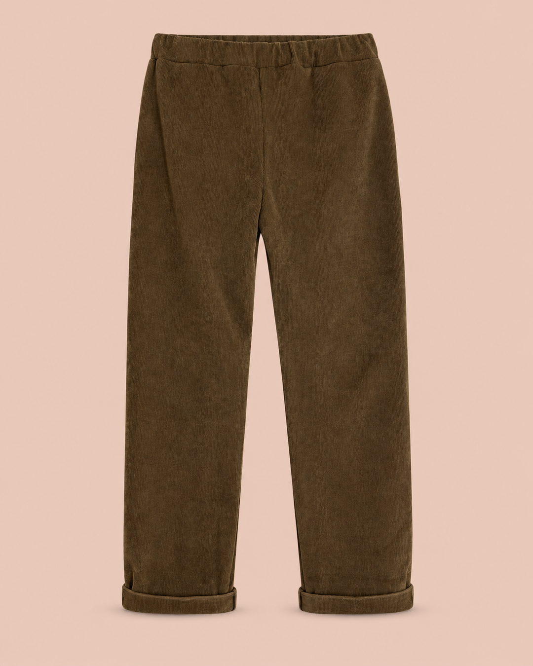 Hose in Cord-Optik - Braun