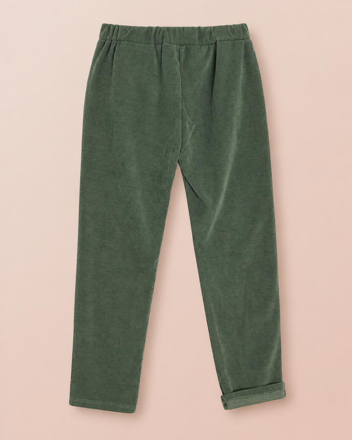 Hose in Cord-Optik - Khaki
