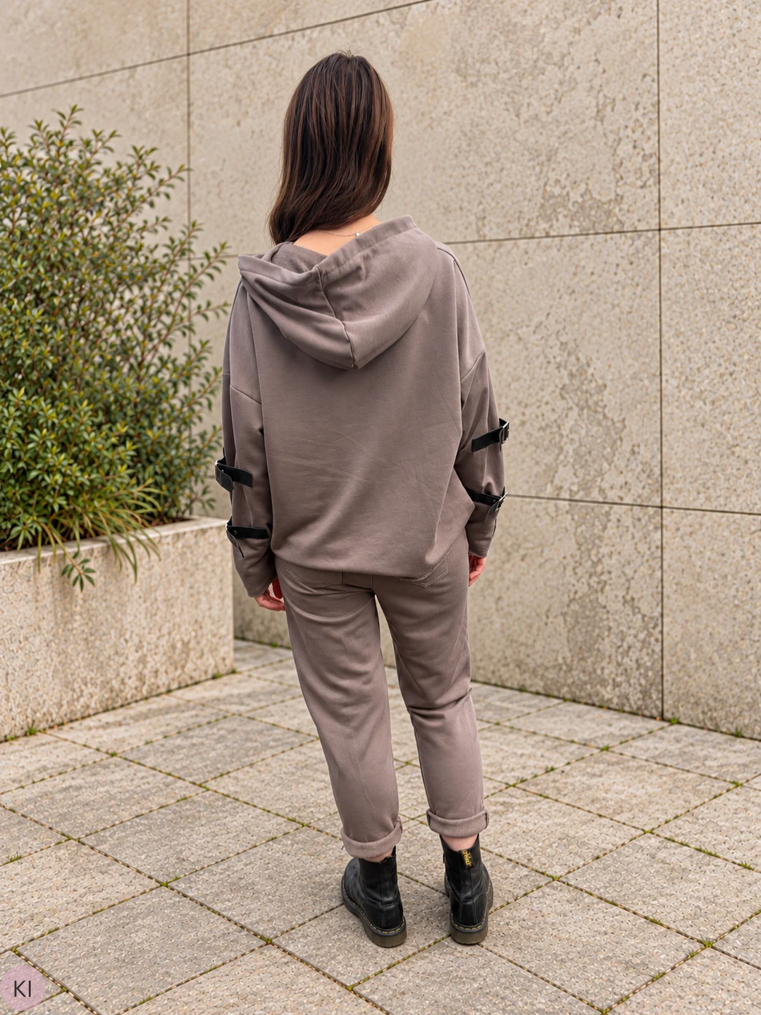 Statement-Hoodie "hey du schöner Mensch"