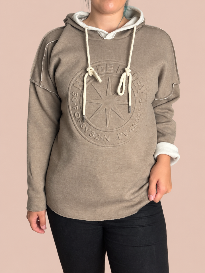 Hoodie Norderney - Taupe