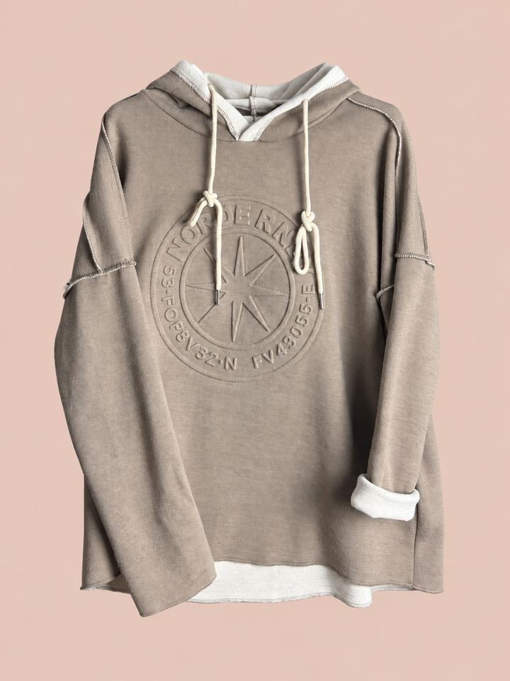 Hoodie Norderney - Taupe