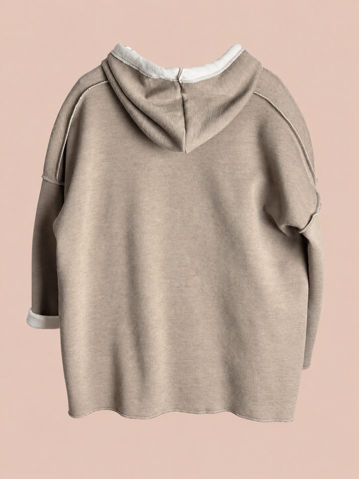 Hoodie Norderney - Taupe