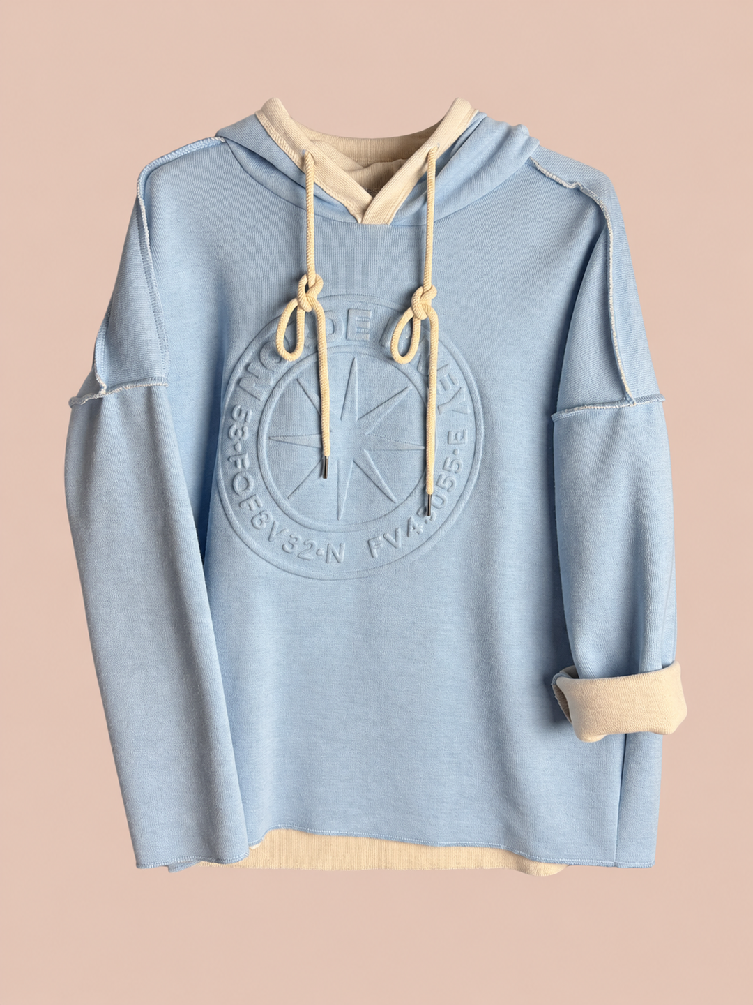 Hoodie Norderney - Hellblau