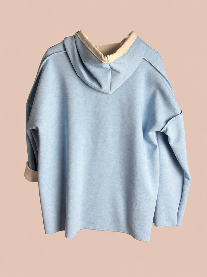 Hoodie Norderney - Hellblau