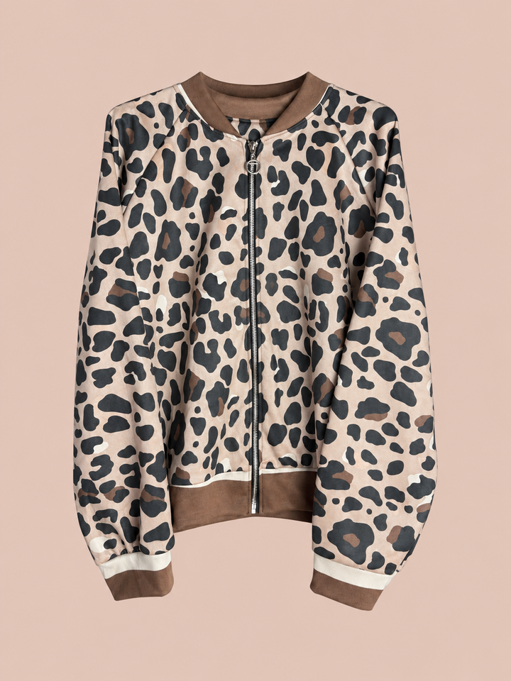 Jacke Leo Beige / Braun