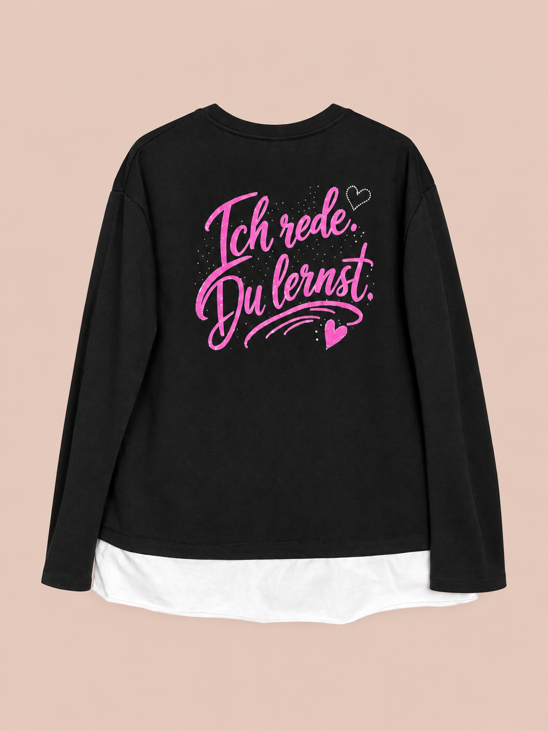 Pullover "Ich rede du lernst"