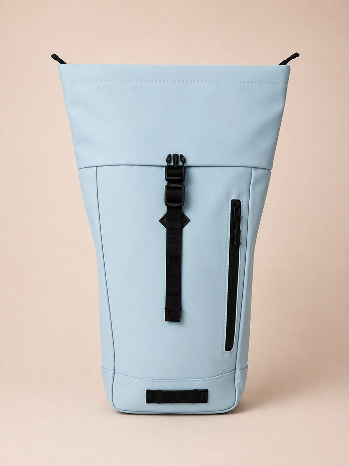 Rolltop Rucksack Klein - Hellblau