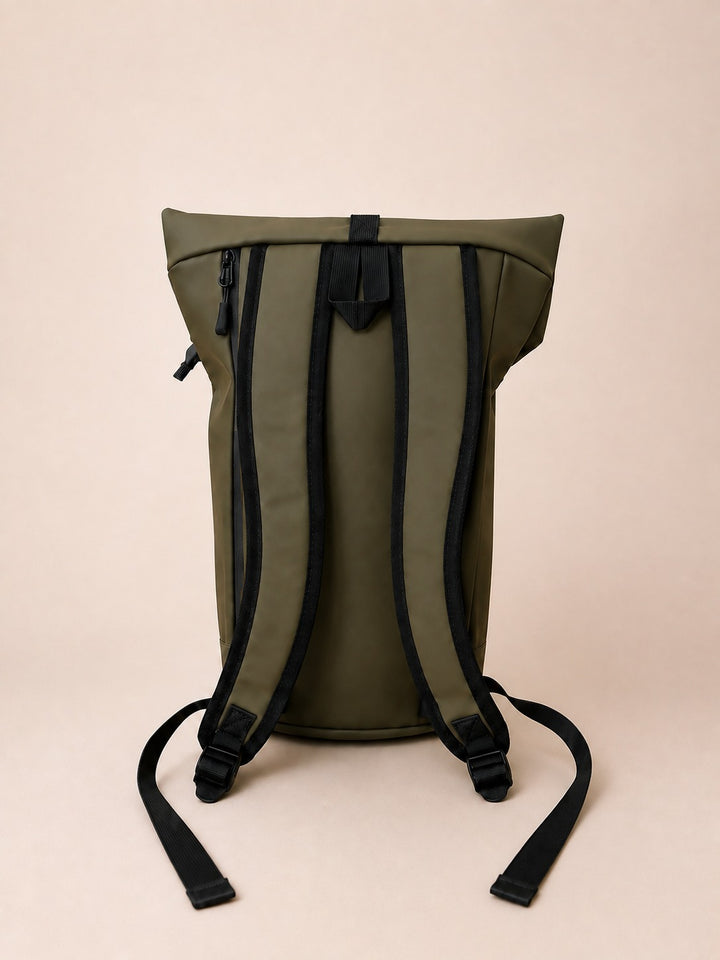 Rolltop Rucksack Klein - Hellblau