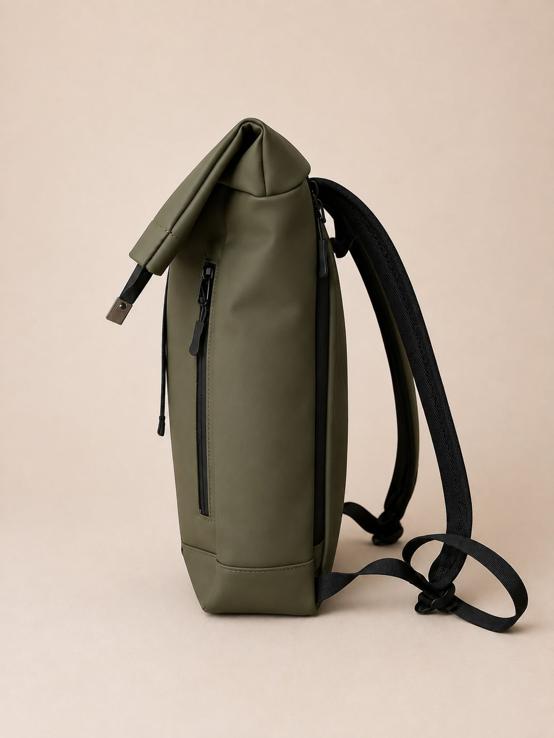 Rolltop Rucksack Klein - Hellblau
