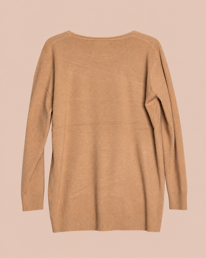 Pullover Basic - Beige