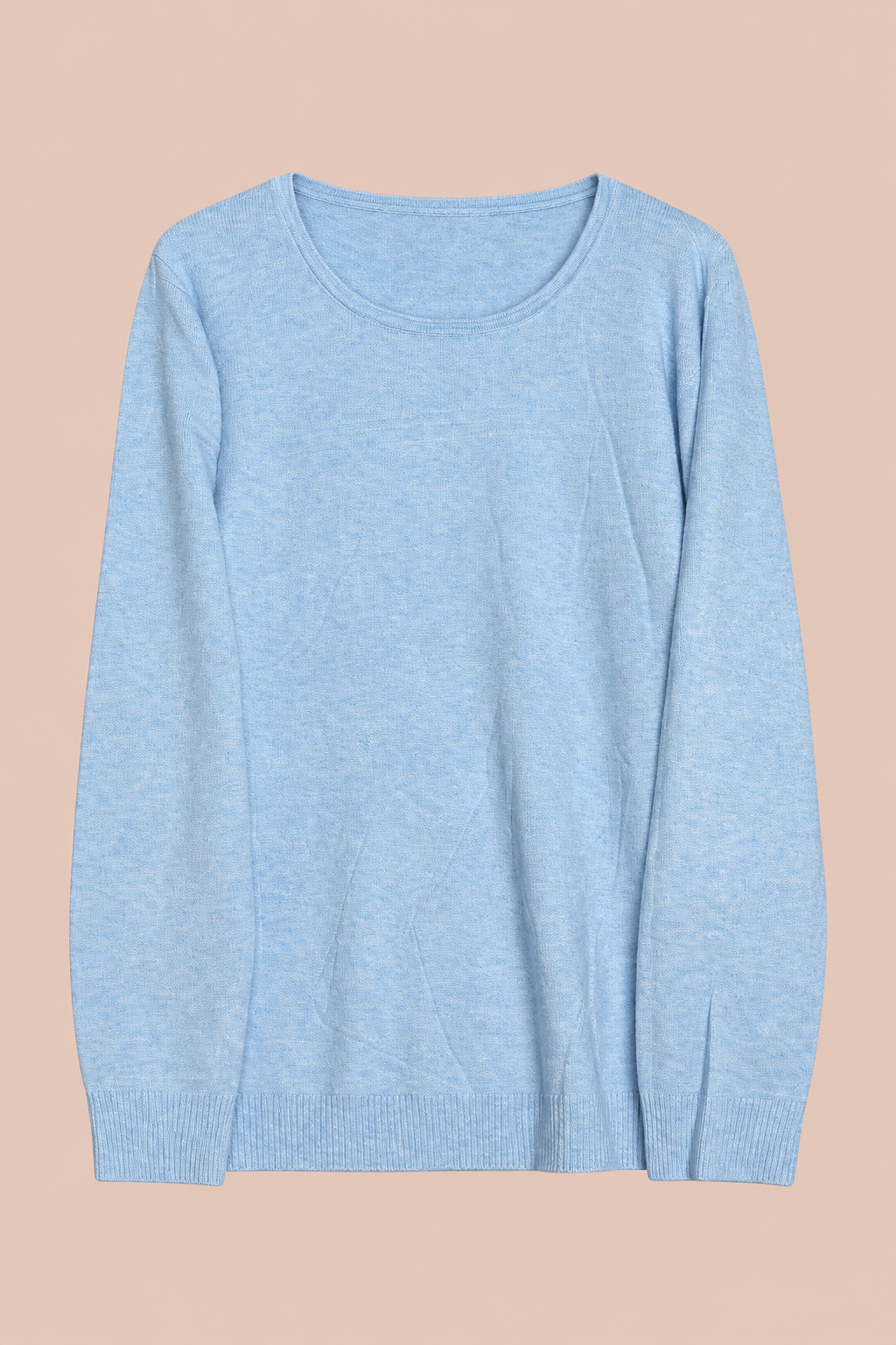 Pullover Basic - Hellblau