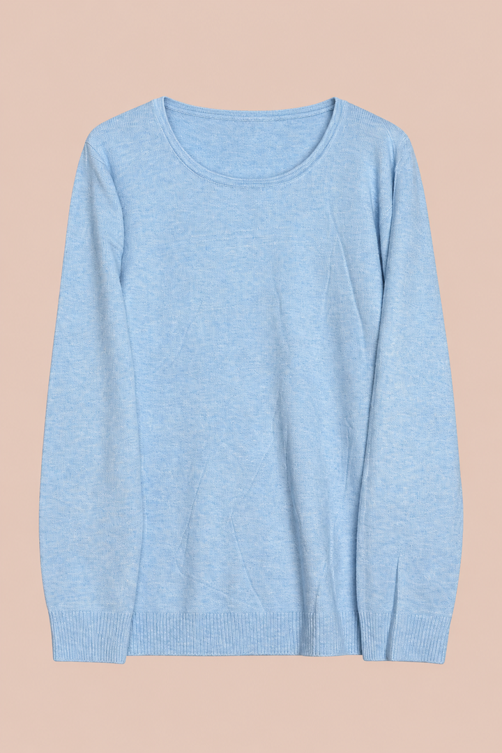 Pullover Basic - Hellblau
