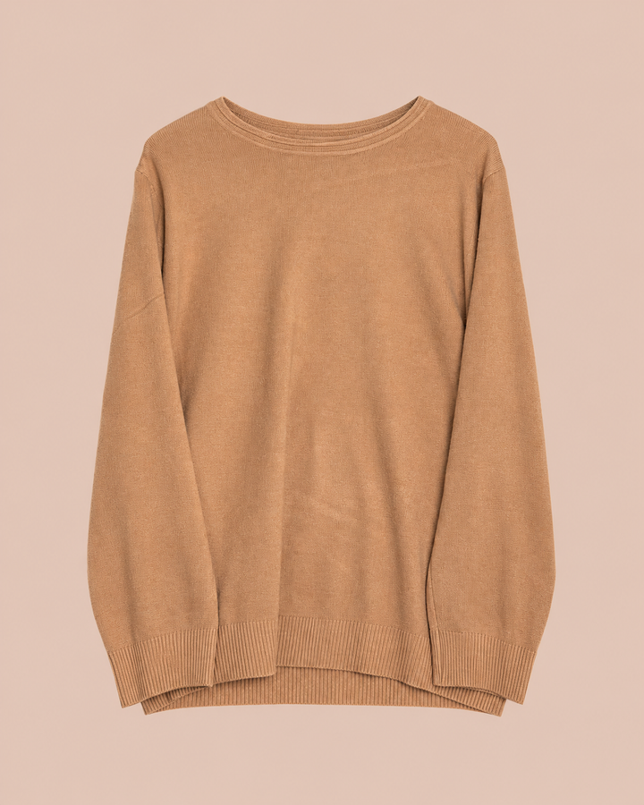 Pullover Basic - Beige